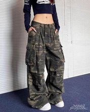 Camouflage Cargohose Baggy