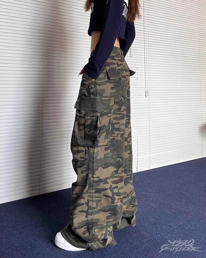 Camouflage Cargohose Baggy