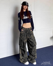 Camouflage Cargohose Baggy