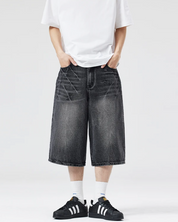 Jeans Shorts Herren Baggy