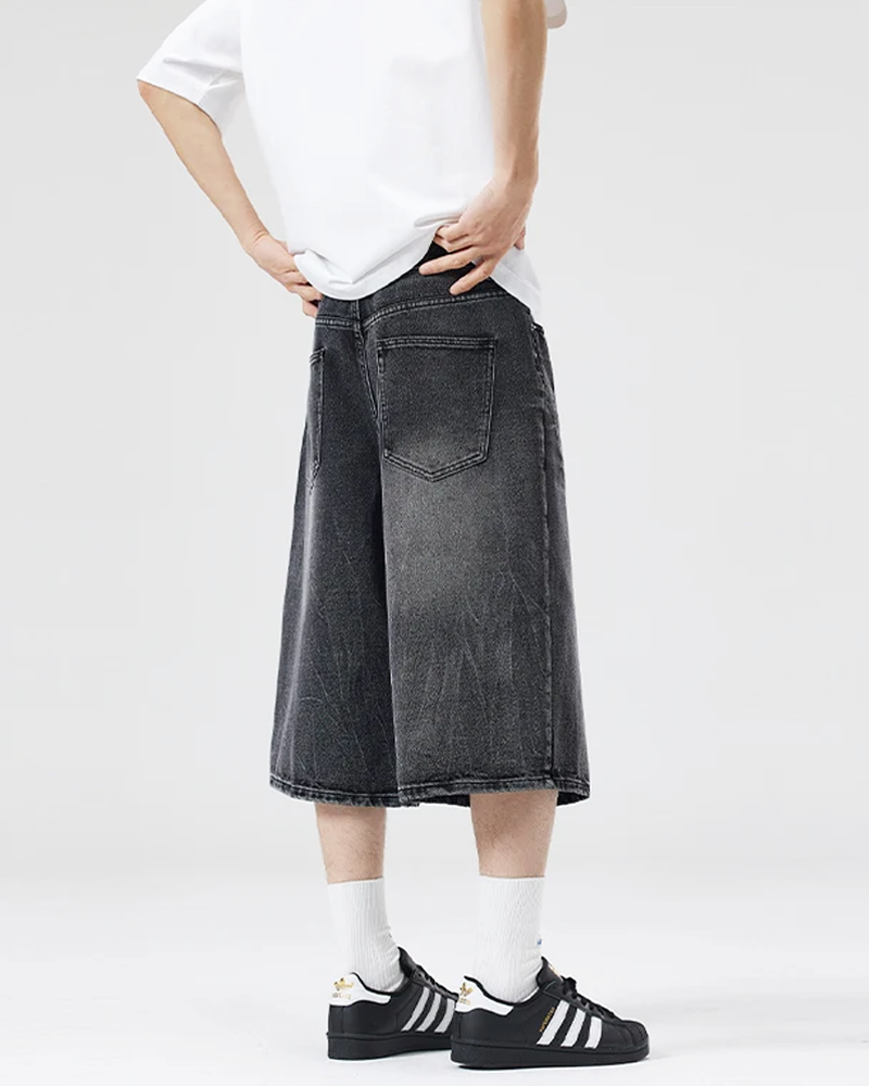 Jeans Shorts Herren Baggy