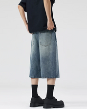 Jeans Shorts Herren Baggy