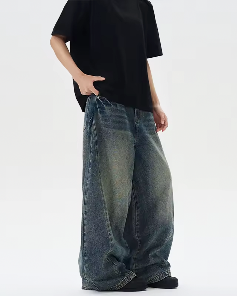 Jeans mit Weitem Bein