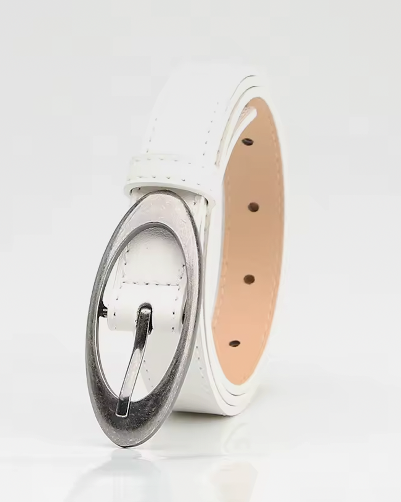 Gürtel mit Ovaler Schnalle