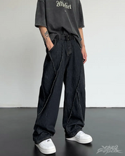 Baggy Jeans Herren Schwarz