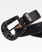Ceinture strass noir