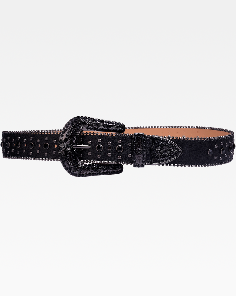 Ceinture strass noir