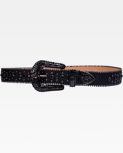 Ceinture strass noir