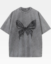 T Shirt mit Schmetterlingen