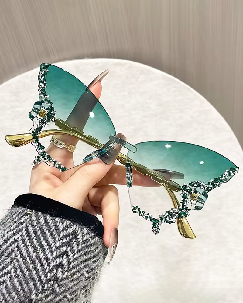 Schmetterling Sonnenbrille