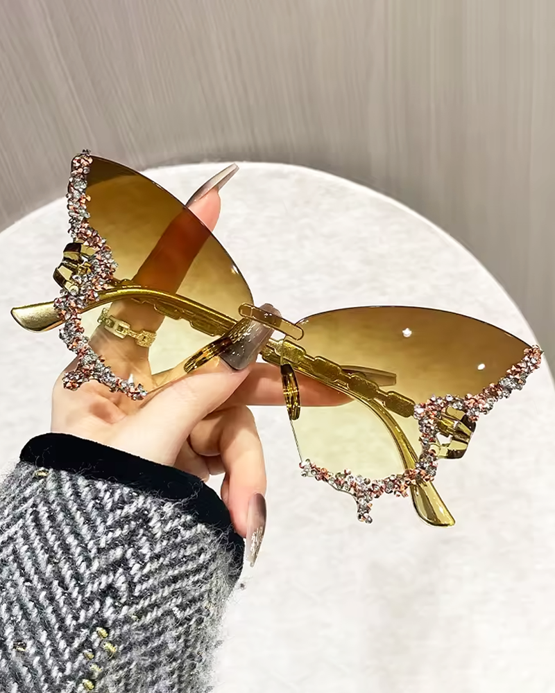 Schmetterling Sonnenbrille