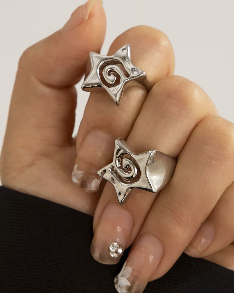 Chunky Star Ring