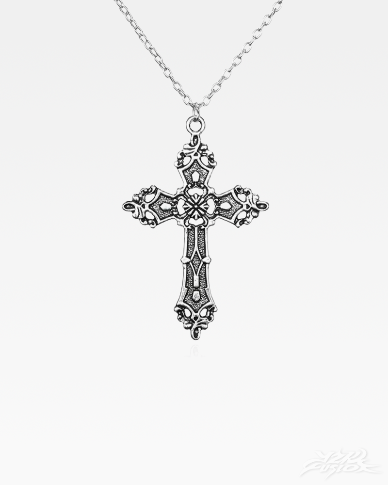 Cross Necklace Y2K | Y2K Fusion