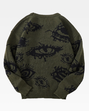 Pullover mit Augen