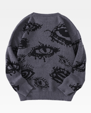 Pullover mit Augen