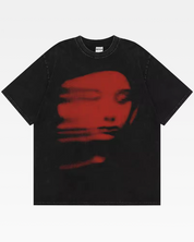 T shirt imprimé visage