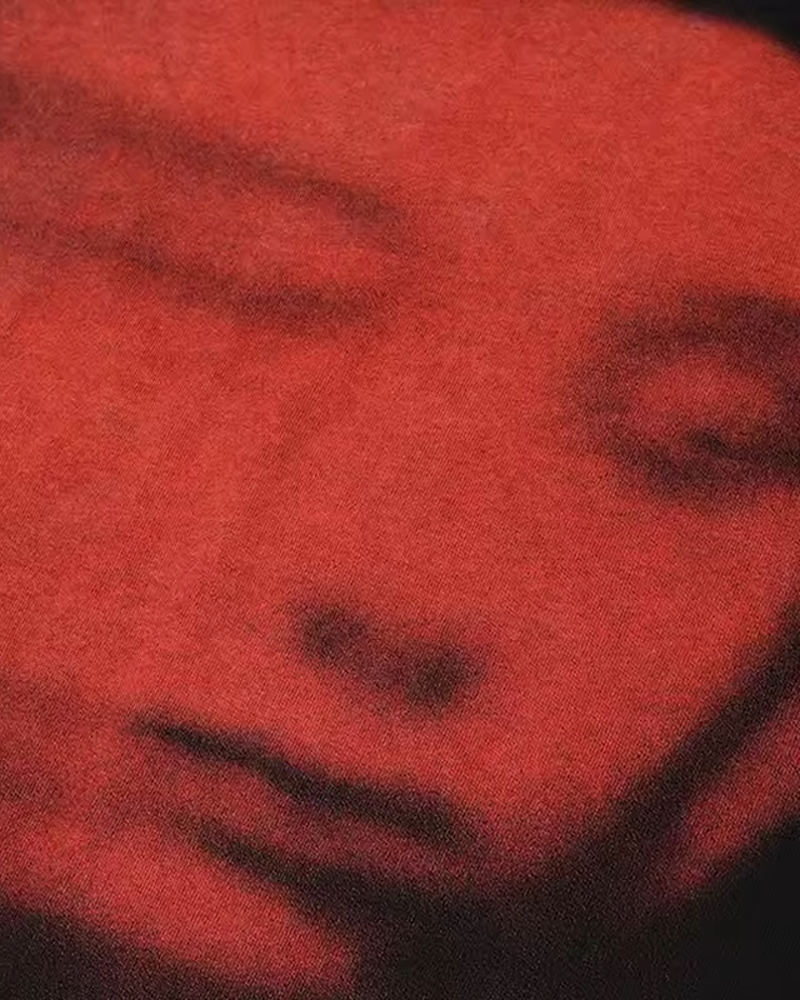 T shirt imprimé visage