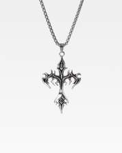 Collier croix gothique
