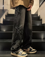 Jeans mit Sternen