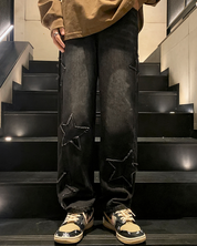 Jeans mit Sternen