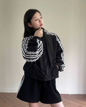 Lace Track Jacket