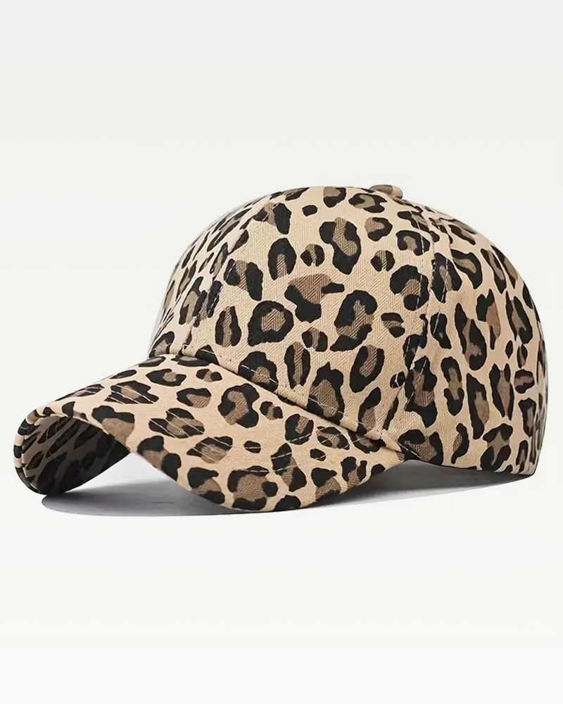 Cappellino leopardato