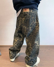 Leopard Jeans Herren