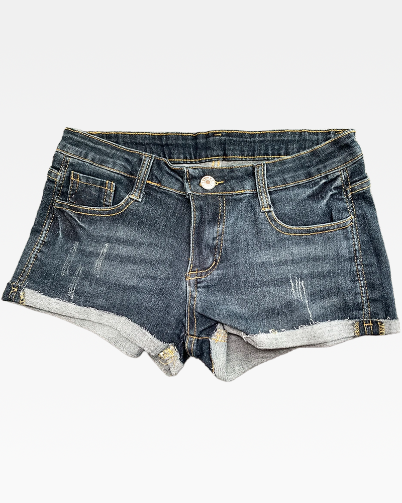 Low Rise Jeans Shorts