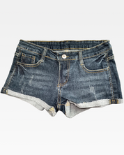 Low Rise Jeans Shorts