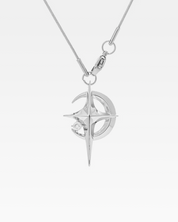 Kette mit Mond und Stern