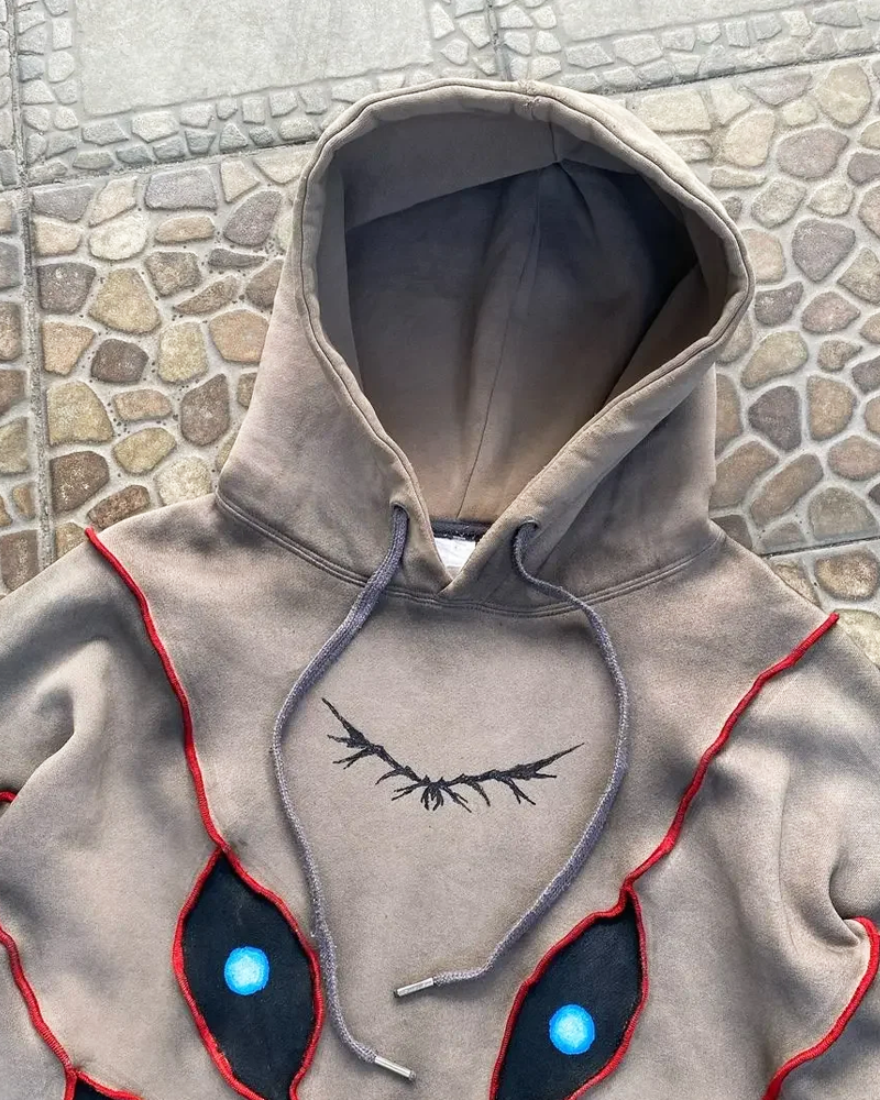 Hoodie with Eyes