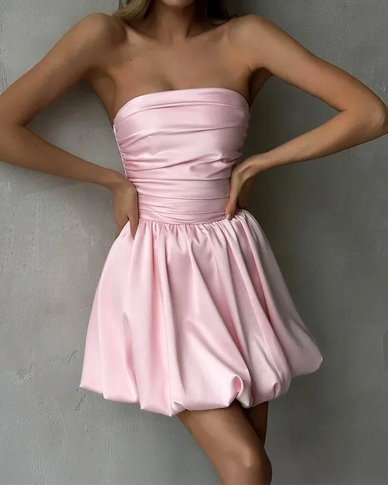 Bubble Dress Pink