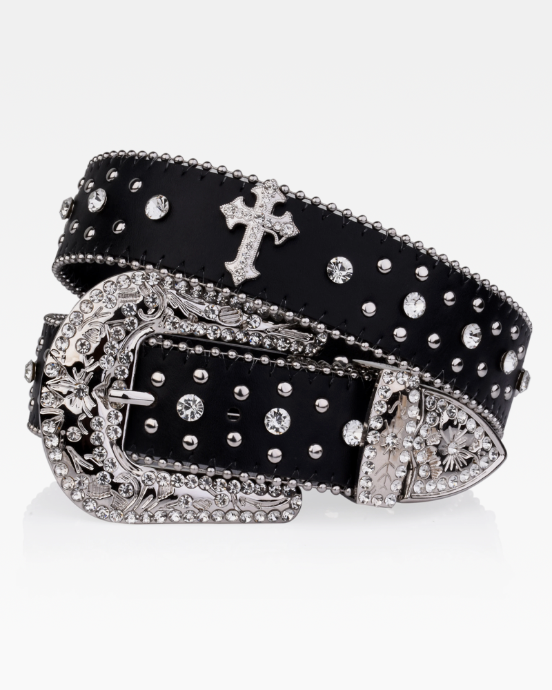 Gürtel Strass Kreuz
