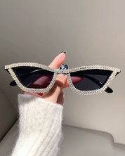 Sonnenbrille mit Strass