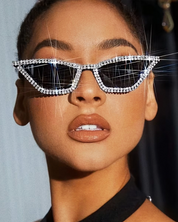 Sonnenbrille mit Strass