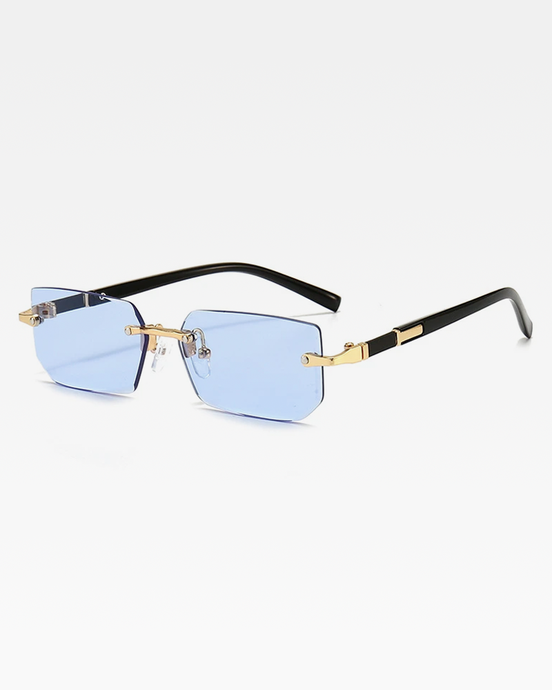 Rimless Rectangle Sunglasses