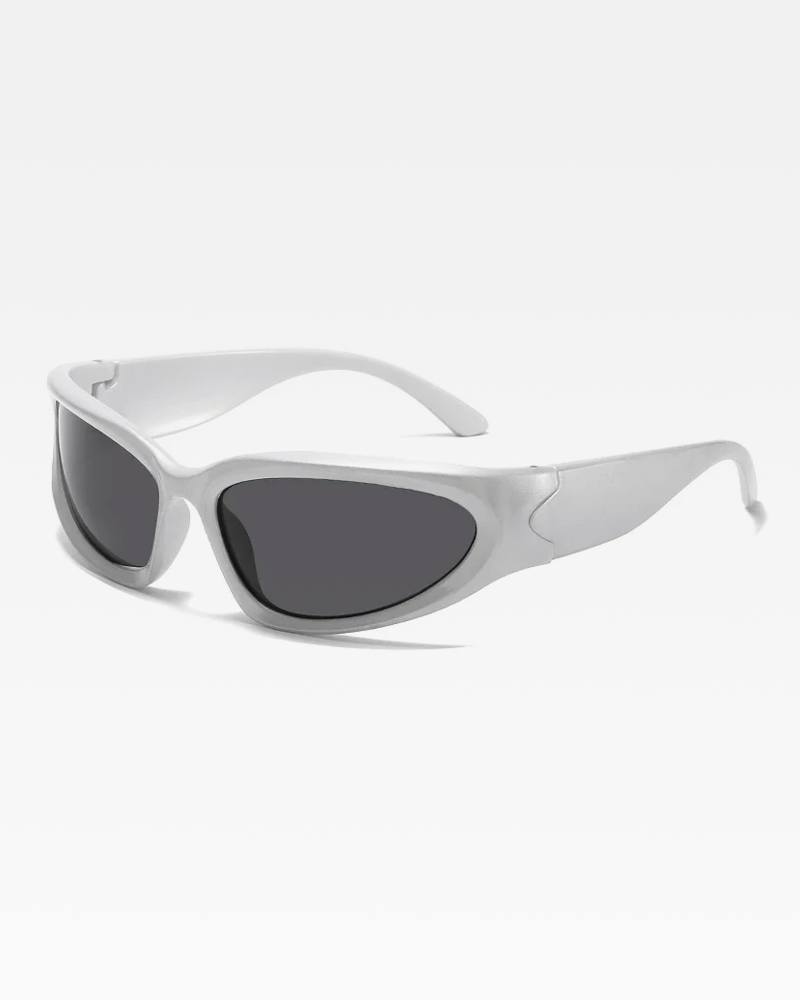 Silver Sunglasses Y2K