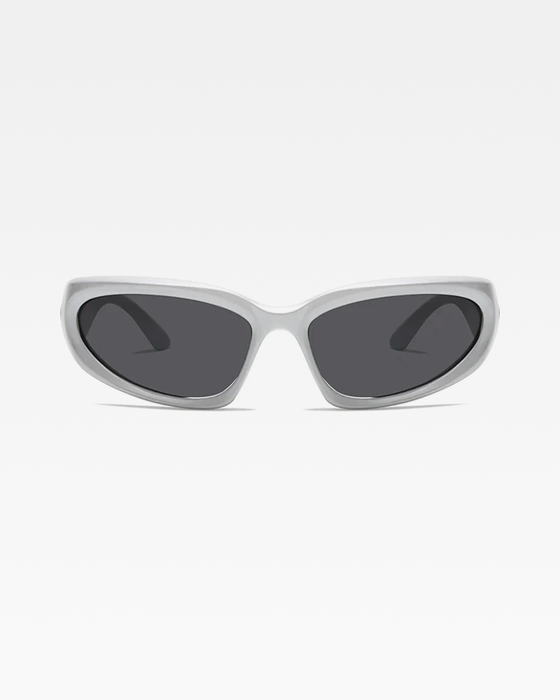Silver Sunglasses Y2K