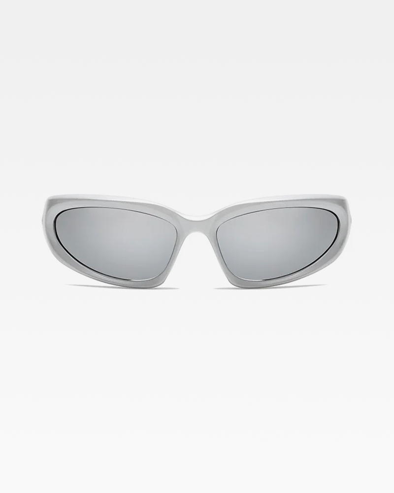 Silver Sunglasses Y2K