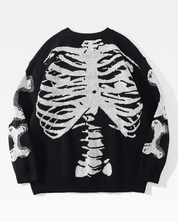 Skeleton Knit Sweater