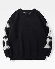 Skeleton Knit Sweater