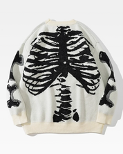 Skeleton Knit Sweater
