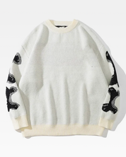 Skeleton Knit Sweater