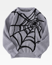 Spider Web Knit Sweater