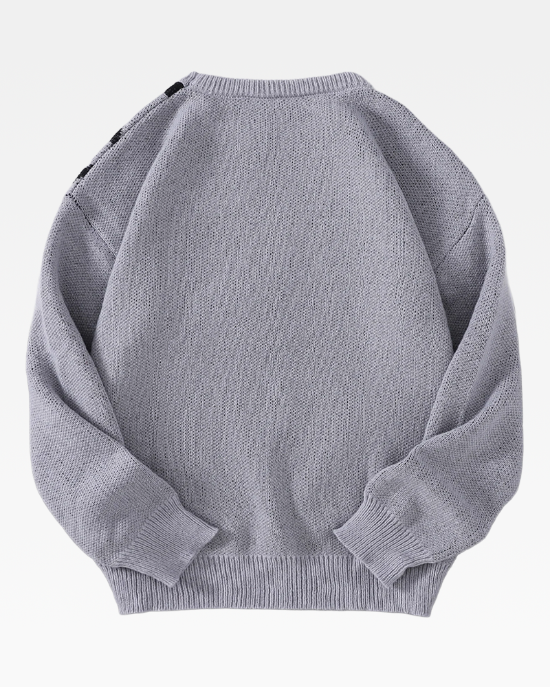 Spider Web Knit Sweater