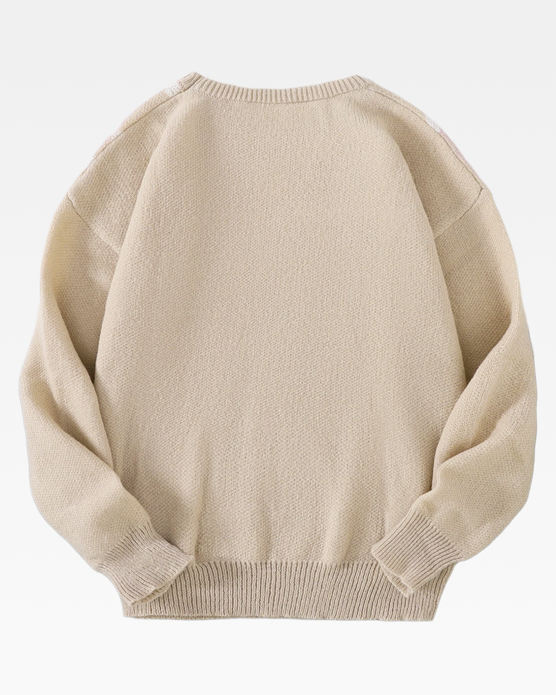 Spider Web Knit Sweater