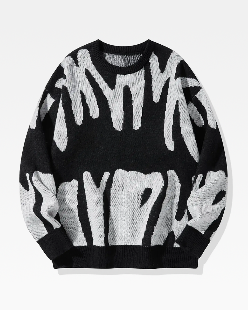 Streetwear Strickpullover