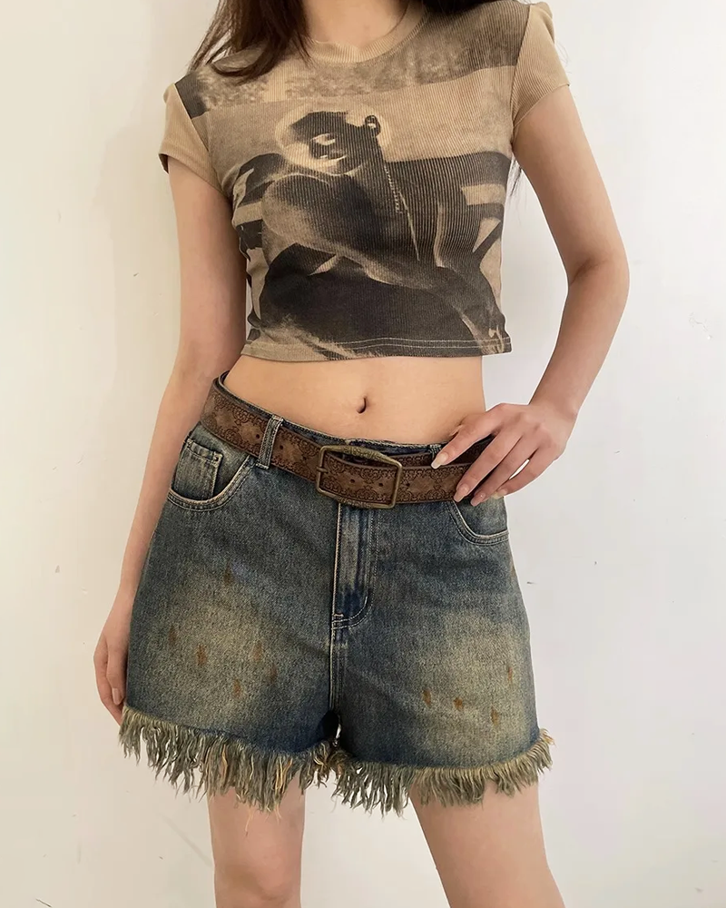 Vintage Ledergürtel