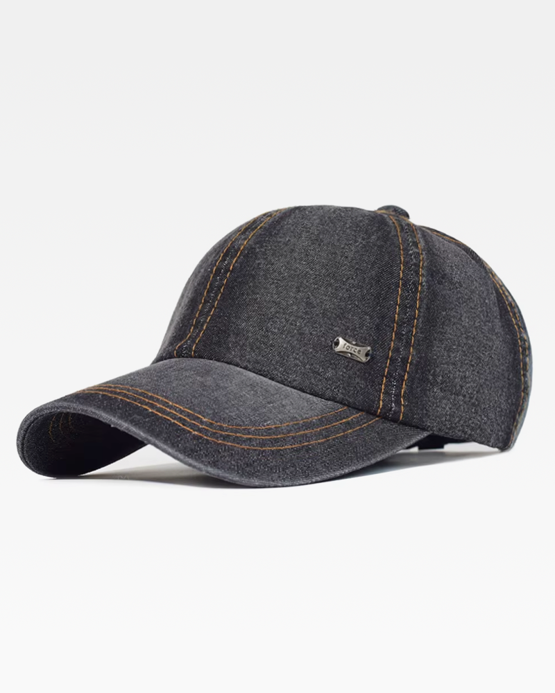 Washed Denim Cap