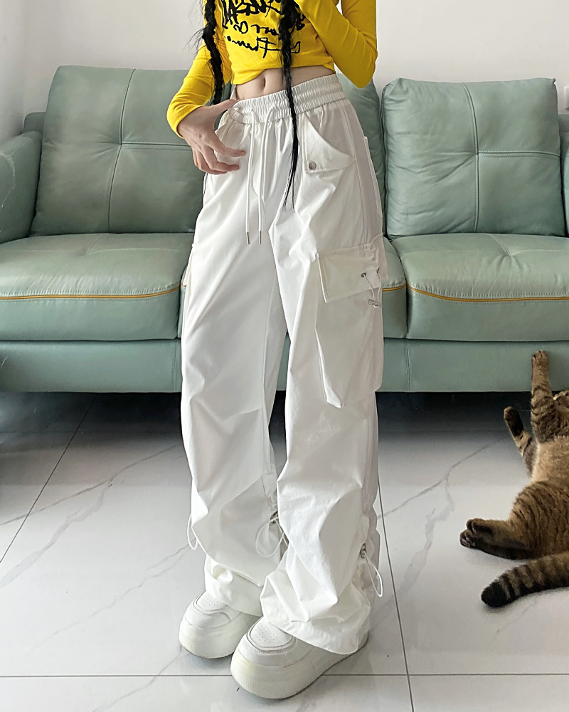 Parachute Pants Weiß